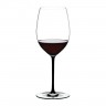 Riedel Riedel Fatto a Mano - schwarz Cabernet / Merlot Glas 625 ccm / h: 25 cm Riedel Fatto a Mano - черный бокал Каберне/Мерло 625 см3 / высота: 25 см