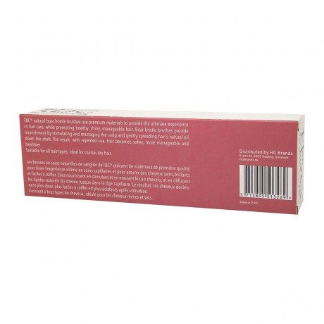 TBC Haarburste mit Wildschweinborsten  Щетка для волос с щетиной кабана