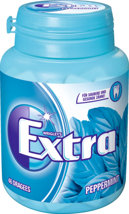 EXTRA Peppermint Жевательная резинка	 без сахара, 46 шт