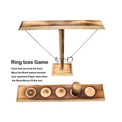 Vicabo Trinkspiel Spielzeug Haken und Ring Toss Spiel Brettspiele Питьевая игра Игрушечный крючок и игра с броском кольца Настольные игры