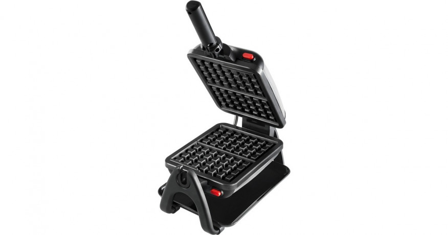 Tefal Tefal King Size Waffeleisen WM756D schwarz/silber, 1.200 Watt  schwarz/silber Вафельница Tefal King Size WM756D черная/серебристая, 1200 Вт