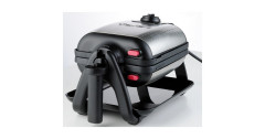 Tefal Tefal King Size Waffeleisen WM756D schwarz/silber, 1.200 Watt  schwarz/silber Вафельница Tefal King Size WM756D черная/серебристая, 1200 Вт