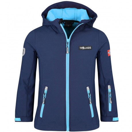 TROLLKIDS Kinder Softshelljacke OSLOFJORD Детская куртка софтшел OSLOFJORD