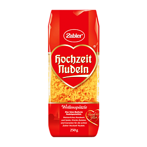 Zabler Hochzeit Nudeln Вал шпецле 250г