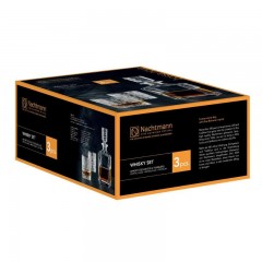 Nachtmann Bossa Nova Whisky Glas Set, Нахтман Босса Нова Набор для виски декантер + два стакана