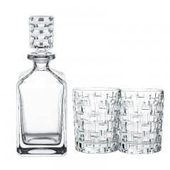 Nachtmann Bossa Nova Whisky Glas Set, Нахтман Босса Нова Набор для виски декантер + два стакана
