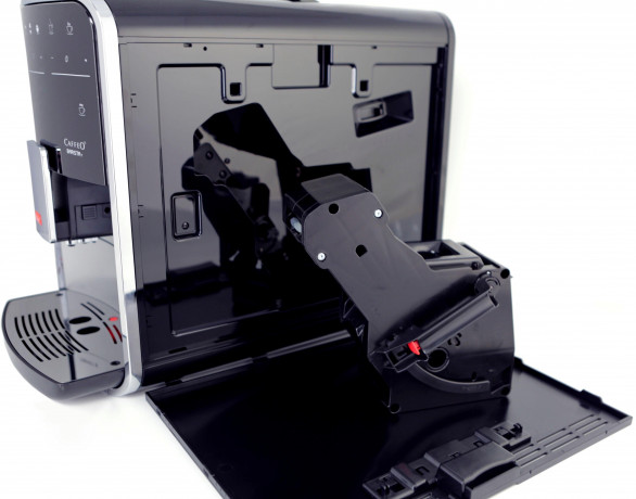 Melitta Melitta Kaffeevollautomat Barista T Smart F 83/0-102, schwarz, 4 Benutzerprofile18 Kaffeerezepte, nach italienischem Originalrezept  Полностью автоматическая кофемашина Melitta Barista T Smart F 83/0-102, черная, 4 профиля пользователя, 18 рецепто