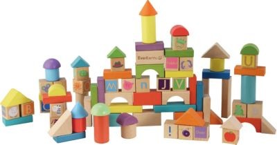 EverEarth 80 Stuck Bausteine 80 штук строительных блоков