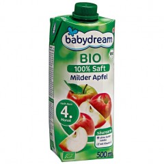 babydream Bio 100% Saft Milder Apfel 500 г
