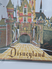 Houze Art PT. Marion Декоративное стеклянное панно "Диснейленд", 12см x 9,5см, США, 1970-80гг.