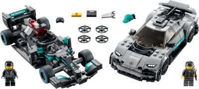 LEGO Speed Champions Mercedes-AMG F1 W12 E Performance  Mercedes-AMG Project One Чемпионы по скорости Mercedes-AMG F1 W12 E Performance Mercedes-AMG Project One