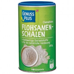 GENUSS PLUS gemahlene Flohsamenschalen 250 г