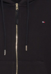 Tommy Hilfiger 1985 ZIP UP HOODIE Zip-up sweatshirt black 1985 ZIP UP HOODIE Толстовка на молнии черный