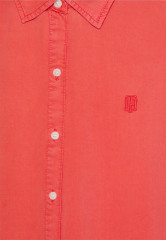 Tommy Hilfiger Button-down blouse crystal coral Блузка на пуговицах хрустальный коралл