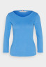 Tommy Hilfiger 1985 SLIM OPEN 3/4 Long sleeved top iconic blue 1985 SLIM OPEN 3/4 Топ с длинными рукавами знаковый синий