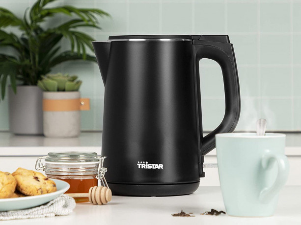 Tristar Tristar Wasserkocher Tristar WK-3404 Wasserkocher schnurlos Schwarz, 1.50 l, 2200 W  Чайник Tristar Tristar WK-3404 беспроводной чайник черный, 1,50 л, 2200 Вт