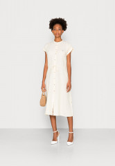 Tommy Hilfiger MIDI SHIRT DRESS Day dress lemon twist ПЛАТЬЕ МИДИ-РУБАШКА Повседневное платье лимонный твист