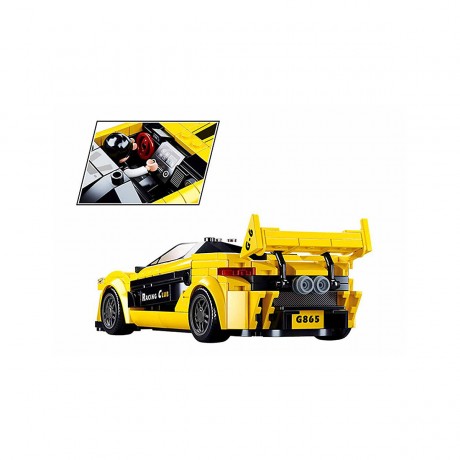 Sluban Klemmbausteine Englischer Sportwagen (283 Teile) Английский спортивный автомобиль (283 детали)