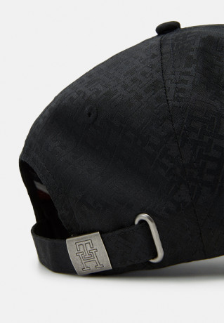 Tommy Hilfiger ELEVATED CORPORATE MONOGRAM Cap black ПОВЫШЕННАЯ КОРПОРАТИВНАЯ МОНОГРАММА Кепка черный