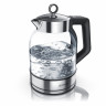 Arendo Arendo Wasserkocher, 1,7 l, 2000 W, Glas  Edelstahl, Temperatureinstellung, 360° Basis, Warmhaltefunktion  Чайник Arendo, 1,7 л, 2000 Вт, стекло нержавеющая сталь, регулировка температуры, подставка на 360°, функция поддержания тепла