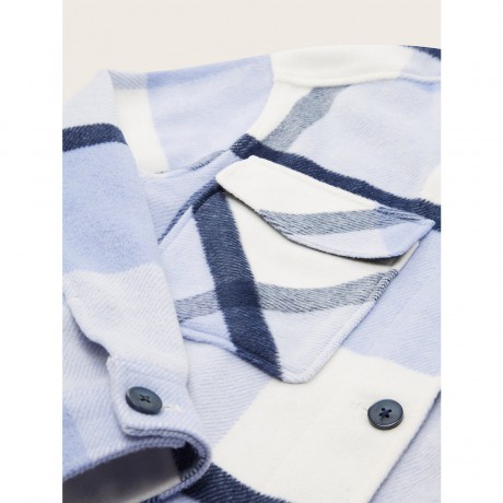 TOM TAILOR Jacken Hemdjacke mit Karomuster  Jeansjacken Куртки Жакет-рубашка в клетку джинсовые куртки