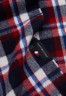 Tommy Hilfiger UPTOWN TARTAN SCARF UNISEX Scarf red/navy  ШАРФ В КЛЕТКУ UPTOWN УНИСЕКС Шарф красный/темно-синий
