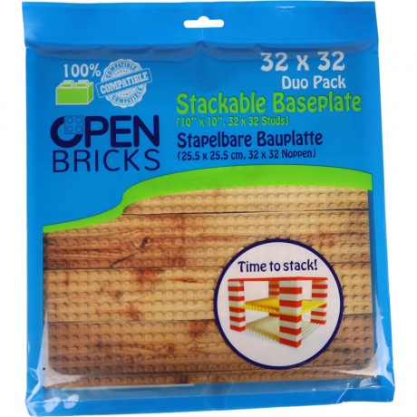 Open Bricks Stapelbare Bauplatte (25 Штабелируемая сборочная плита (25-я