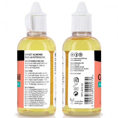 Mylee Nagel und Nagelhautol Sussmandelol  Масло для ногтей и кутикулы Масло сладкого миндаля
