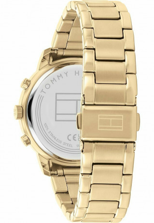 Tommy Hilfiger Chronograph watch gold-coloured Часы с хронографом золотого цвета