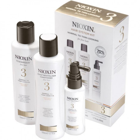 Wella (Велла) Starter Set System 3 normale bis geringe Haardichte - fein-chemisch behandelt, Cleanser 150 мл + Scalp Revitaliser 150 мл + Scalp Treatment 50 мл / 1 шт.
