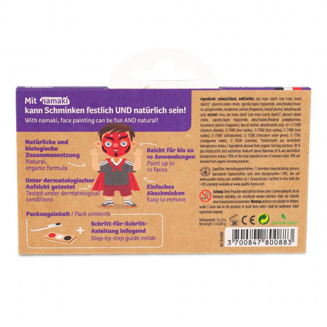 Namaki Schminkset Teufel & Spinne 7.5g  Набор для макияжа Дьявол и Паук 7.5г