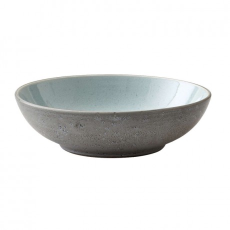 Bitz Bitz Gastro grey / lightblue Pastaschale d: 20 cm / h: 6 cm Миска для пасты Bitz Gastro серая/голубая d: 20 см / высота: 6 см