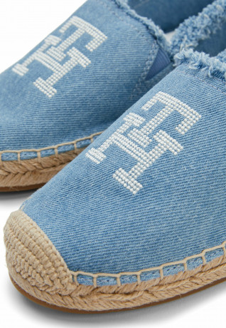 Tommy Hilfiger MONOGRAM Espadrilles denim МОНОГРАММА Эспадрильи джинсовая ткань