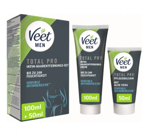 Veet for Men Men Intim-Haarentfernungs-Set Набор для интимной эпиляции для мужчин