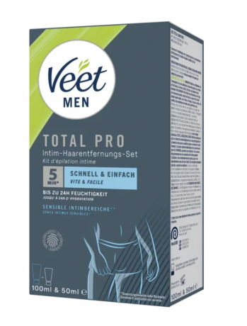 Veet for Men Men Intim-Haarentfernungs-Set Набор для интимной эпиляции для мужчин