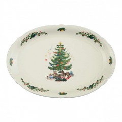 Seltmann Weiden Seltmann Weiden Marie-Luise Weihnachten Platte oval 35 cm Seltmann Weiden Marie-Luise Рождественская тарелка овальная 35 см