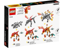 Lego Kais Feuerdrache EVO Огненный дракон Кая EVO