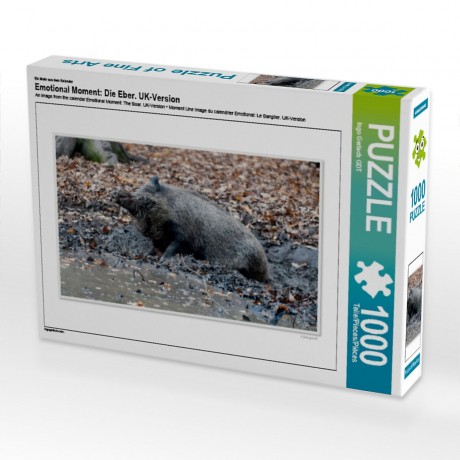 CALVENDO Puzzle CALVENDO Puzzle Emotional Moment: Die Eber. UK-Version Пазл CALVENDO Пазл Эмоциональный момент: Кабаны. версия для Великобритании