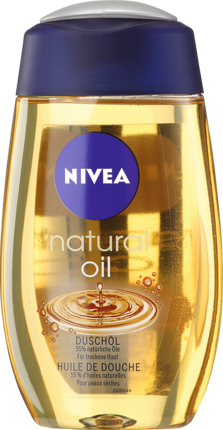 NIVEA Гель-Масло для Душа для Сухой Кожи с Натуральными Маслами, 200 мл