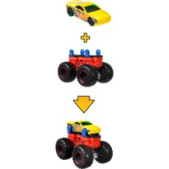 Mattel Hot Wheels Monster Trucks 1:64 Monster Maker Sortiment Hot Wheels Monster Trucks 1:64 Ассортимент Monster Maker