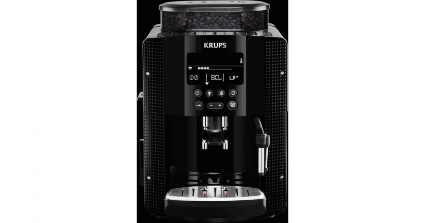 Krups Krups Espresso-Kaffee-Vollautomat EA 8150 schwarz  schwarz Полностью автоматическая кофемашина для эспрессо Krups EA 8150 черная