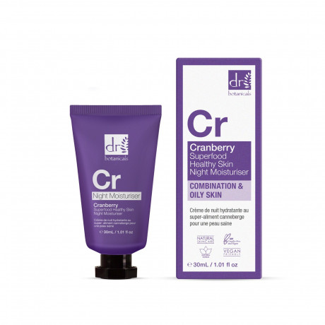 Dr Botanicals Cranberry Superfood Healthy Skin Night Moisturiser 30 ml Cranberry Superfood Healthy Skin Ночной увлажняющий крем