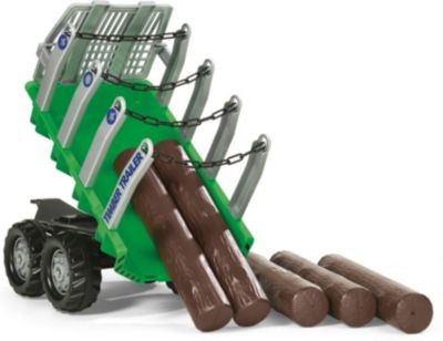 Rolly Toys ROLLY TOYS Rolly Timber Trailer Holzanhanger Деревянный прицеп ROLLY TOYS Rolly Timber Trailer