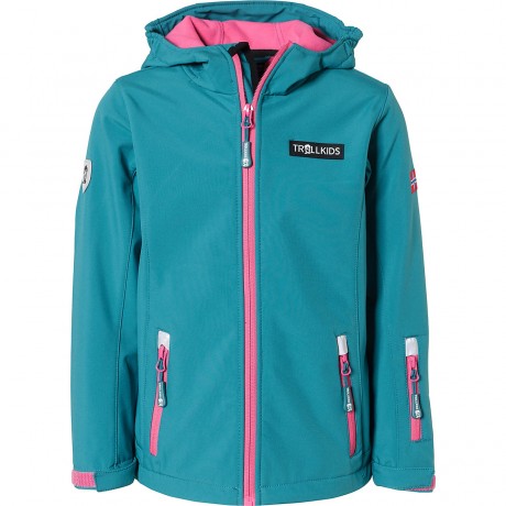 TROLLKIDS Softshelljacke OSLOFJORD fur Madchen Куртка софтшелл OSLOFJORD для девочек
