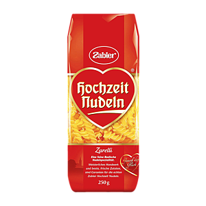 Zabler Hochzeit Nudeln Дзарелли 250г