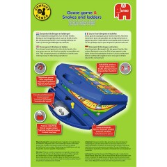 Jumbo Travel Snake  Ladders  Game of Goose Путешествие Змеиные Лестницы Game of Goose