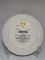 Royal Doulton, Роял Долтон Коллекционная тарелка "Универсальный магазин" художник Колин Уорден, ограниченный тираж, 21см, Великобритания 1990г.