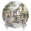 Royal Doulton, Роял Долтон Коллекционная тарелка "Универсальный магазин" художник Колин Уорден, ограниченный тираж, 21см, Великобритания 1990г.