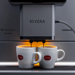 Nivona Nivona Kaffeevollautomat NICR 970, ECO-Modus, Nivona App, Tassenbeleuchtung, Wassertankbeleuchtung  Полностью автоматическая кофемашина Nivona NICR 970, режим ECO, приложение Nivona, подсветка чашек, подсветка резервуара для воды