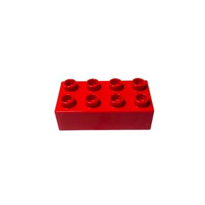 LEGO LEGO Duplo 2x4 Steine Rot - 25 Stuck - Grundbausteine Red NEU LEGO Duplo 2x4 кирпичи красные - 25 штук - базовые строительные блоки красного цвета НОВИНКА